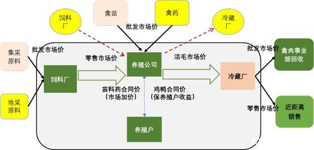 ab禽養(yǎng)殖產(chǎn)業(yè)鏈分散化經(jīng)營(yíng)模式